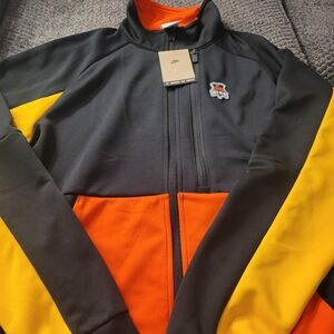 Mens Nike Basketball Frenzy Skull Zip Up Fleece Jacket Size M